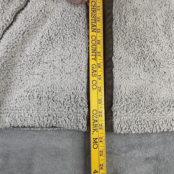 Kuhl Flight Jacket Womens Large Sherpa Fleece Zip Off Hood Thumbholes Pockets - Picture 12 of 14